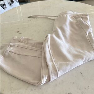 Cream Jogger Pants Lululemon